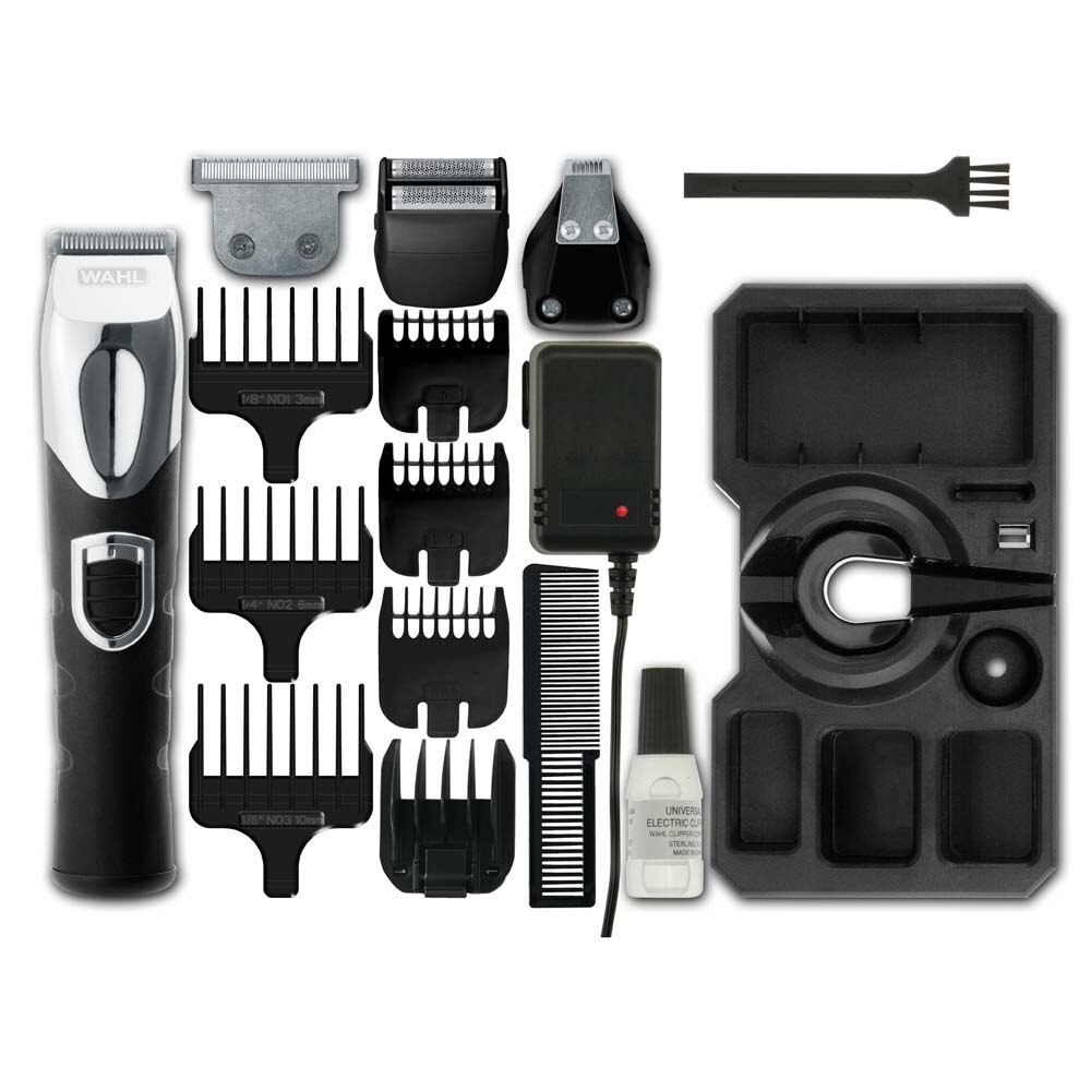 Kit Aparador de Pelos Wahl Clipper Lithium u00cdon Trimmer 4 Artesanato Quadros ~ Kit Aparador de Pelos Wahl Clipper Lithium u00cdon Trimmer 4