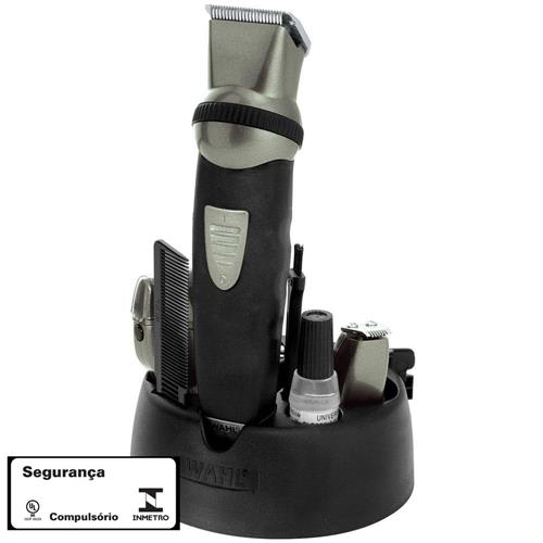 Aparador de Pelos para Rosto e Corpo Wahl Groomsman Body Bivolt Aparadores de Pelos no Aparador Vintage Branco ~ Aparador de Pelos para Rosto e Corpo Wahl Groomsman Body Bivolt Aparadores de Pelos no