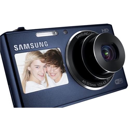Câmera Samsung Smart DV150F Preto Cobalto WiFi Embutido, Smart 2.0