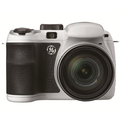 Câmera Digital GE X400 Branca com 14.1MP Zoom Óptico 15X, LCD 2.7", Detector de Face, Detector