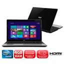 Notebook Acer Aspire E1-531-2420 com Intel® Ins...