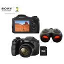 Câmera Digital 16.1MP DSCH100B Preto Sony + Bin...