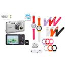 Câmera Digital Cyber Shot DSC W710 Preta Sony+ ...