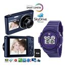 Câmera Smart Dual EC DV150 Preta Samsung + Reló...