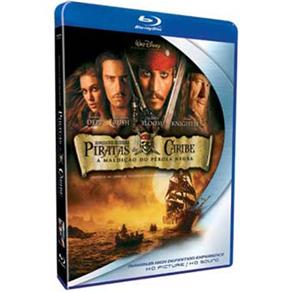 Blu-Ray - Piratas do Caribe: A Maldição do Pérola Negra 