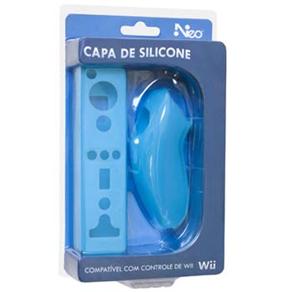 Capa de Silicone Neo para Joystick Wii - Azul