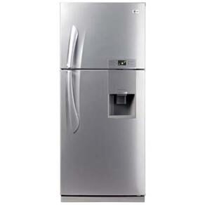 Refrigerador LG Frost Free Duplex Top Mount MB482ULS-G c/ Dispenser de Água - 345 L - Titanium - 110V