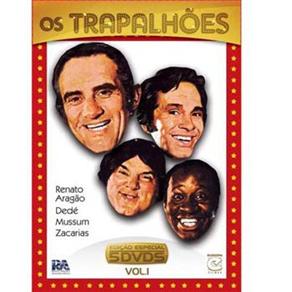 DVD - Pack Os trapalhões: Volume 1 - 5 Discos