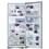 Refrigerador Electrolux Frost Free Duplex Infinity DI80X c/ Dispenser de água - 542 L - Inox