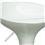 Banco Alto Stool c/ Regulagem de Altura à Gás - Branco - Importado