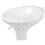 Banco Alto Stool c/ Regulagem de Altura à Gás - Branco - Importado