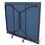 Mesa para Tênis de Mesa Klopf 31009 15mm com Rodas - Azul