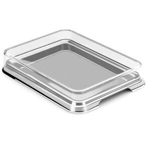 Porta Frios Forma Retangular - Inox