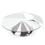 Prato p/ Bolo Forma Andrea c/ Pé de Inox - 30cm
