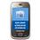 Celular Desbloqueado Samsung Duos Touch Rosa c/ Leitor de Dois Chips, Touch Screen, Câmera 3.2MP, Rádio FM, MP3 Player, Fone, Cabo USB e Cartão 1GB