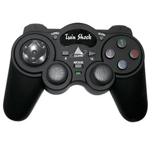Joypad p/ PC Clone Twin Shock Vibration - 12 Botões