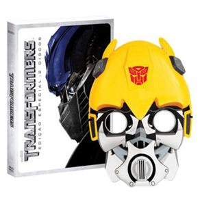 DVD - Transformers: Edição Especial - Duplo + Máscara Amarela/Cinza