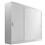 Guarda-Roupa Móveis Europa Rubi Branco/Maple c/ 3 Portas