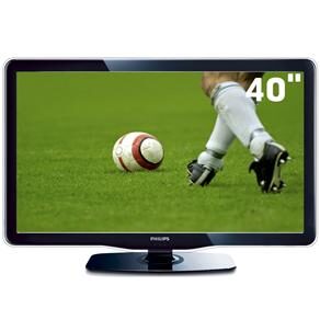 TV 40" LED Philips Série 5000 40PFL5605D Full HD c/ Entradas HDMI e USB e Conversor Digital - 120Hz