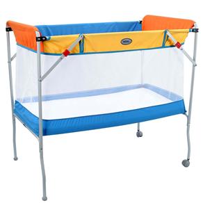 Berço Tubline Letícia 5500/N12 - Azul/Laranja 