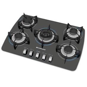 Cooktop a Gás 5 Bocas Continental CIT75740BD