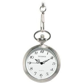 Relógio de Bolso Masculino AnalógicoTechnos Classic 2035UF/9B - Prata