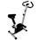 Bicicleta Ergométrica Mecânica Vertical Kiko's HC 3015 com Monitor - Prata/Preta