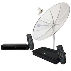 Kit Multiponto Cromus CR 17/2 c/ Antena 1,70 M e 2 Receptores
