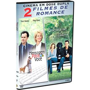 DVD - Cinema em Dose Dupla: Mensagem Para Você + Procura-se um Amor Que goste de Cachorros 