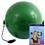 Bola de Ginástica Bioshape BA75 c/ Extensor 75cm e 1 DVD c/ Aula Completa - Verde 