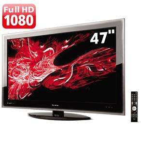 TV 47" LCD Semp Toshiba 47ZV650DA Full HD c/ Entradas HDMI e USB e Conversor Digital - 240Hz
