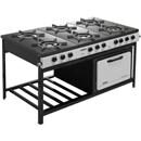 Fogão Industrial Dako 6 Bocas Couraçado c/ Forno