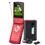 Celular Desbloqueado LG GM630 Vermelho c/ Câmera 2MP, MP3 Player, Bluetooth, Fone, Cartão 1GB e TV Digital