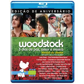 Blu-Ray - Woodstock: 3 Dias de Paz, Amor e Música - Edição de Aniversário