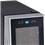 Adega de Vinho Dynasty Termoelétrica c/ Painel Touch Screen p/ 8 Garrafas - Preta/Prata