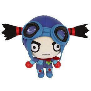 Pelúcia Pucca Garu Piloto P PU015PTP - Azul