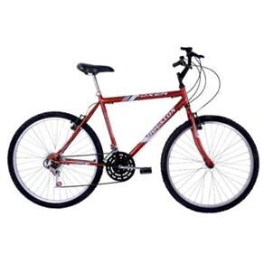 Bicicleta Aro 26 Houston Hammer FX26HMJ com 18 Marchas - Vermelha