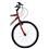 Bicicleta Aro 26 Houston Hammer FX26HMJ com 18 Marchas - Vermelha