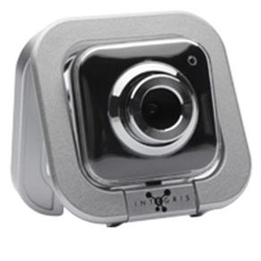 Webcam Integris B008 c/ Microfone 360 - Prata