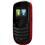 Celular Desbloqueado Claro Alcatel OT355 Vermelho QWERTY, Dual Chip, c/ Câmera, Rádio FM, Viva-voz e Fone de Ouvido