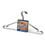 Conjunto de Cabides Arthi Tintureiro 0041 Cromado - 6 Peças
