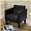 Poltrona American Comfort Cíntia em Korino AC 3600 - Preto