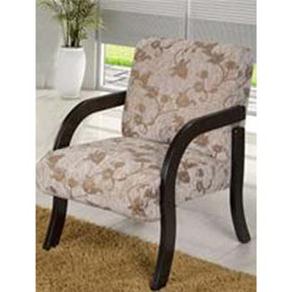 Poltrona American Comfort Vênus em Chenille AC 3750 - Bege