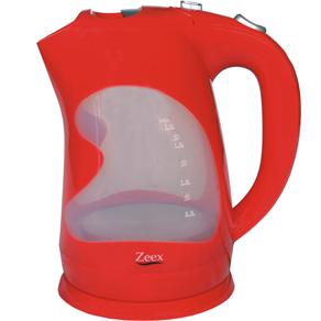 Chaleira Elétrica Zeex SH801 c/ Sistema que Mantém Água Quente - 1,8 L - Vermelha