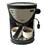 Cafeteira Expresso/Cappuccino Zeex Manual CM 208A Preto/Cinza - 15 Bar