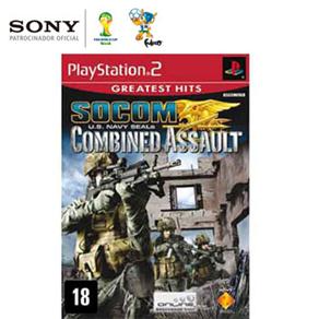 Jogo Socom Combined Assault - PS2 