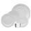 Aparelho de Jantar e Chá Inova Branco D145118 - 20 Peças