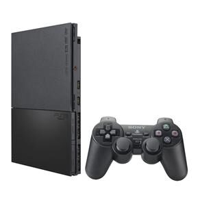 Console Sony PlayStation 2 Slim + 2 Controles + Memory Card 8MB