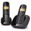Telefone s/ Fio Gigaset Siemens A390 DECT 6.0 Preto c Id. Chamadas + Ramal