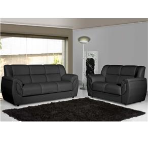 Sofá 2 e 3 Lugares American Comfort Dallas 4200/182 - Preto